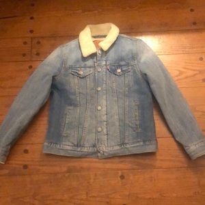 Levi’s wool lined denim jacket